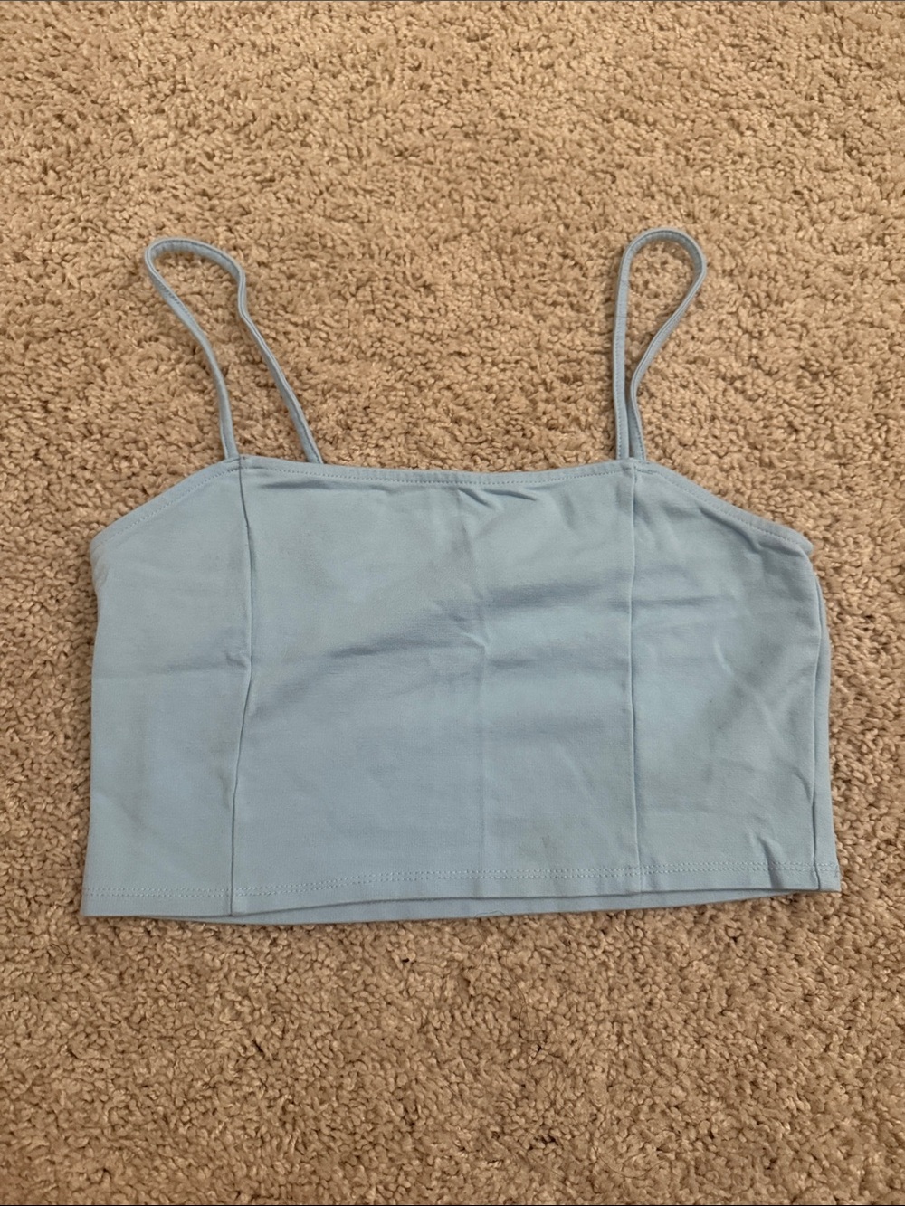 *BOGO* Forever 21 Pale Blue Cropped Cami Tank
